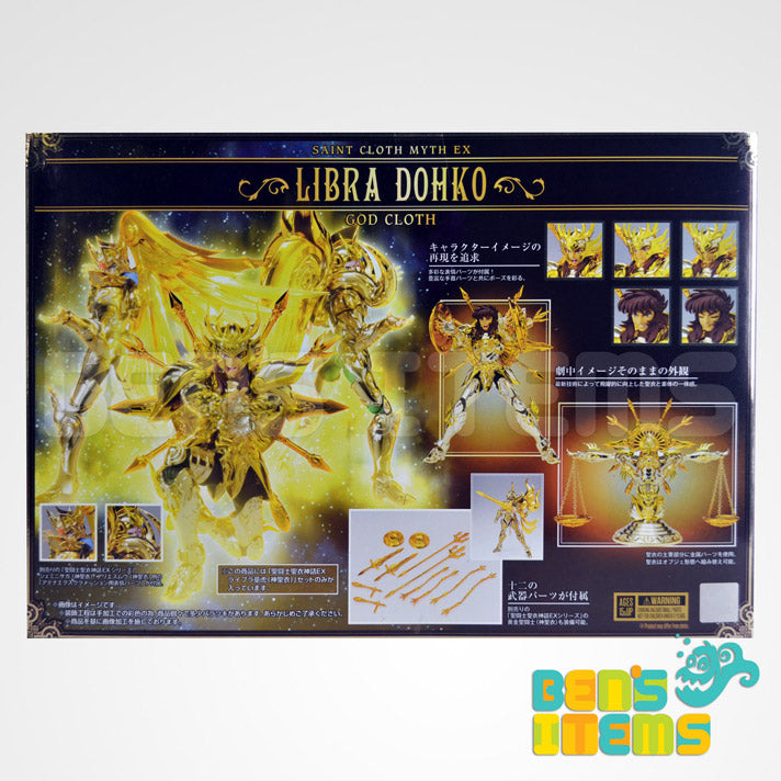 Play Mall All: Muñecos de Colección : SAINT SEIYA MYTH CLOTH EX - LIBRA DOHKO GOD CLOTH / SOUL