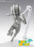 SH Figuarts Body Kun -Ken Sugimori Edition- Wireframe (Gray Color Ver.) (Pre Orden)