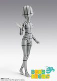 SH Figuarts Body Chan -Ken Sugimori Edition- Wireframe (Gray Color Ver.) (Pre Orden)