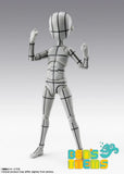 SH Figuarts Body Kun -Ken Sugimori Edition- Wireframe (Gray Color Ver.) (Pre Orden)