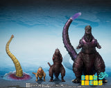 SH Monster Arts Godzilla [2016] The 2nd & 3rd Form & Giant Unidentified Creature Set (Pre Orden)