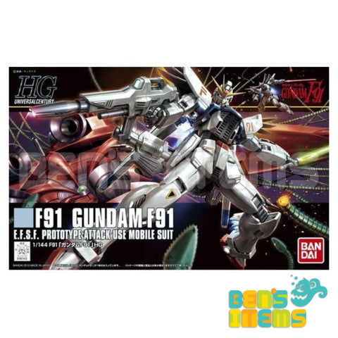 HGUC 1/144 Gundam F91 Plastic Model Kit