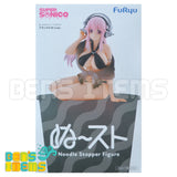 Noodle Stopper Figure Super Sonico -Swimsuit Black Color Ver.-