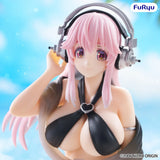 Noodle Stopper Figure Super Sonico -Swimsuit Black Color Ver.- (Pre Orden)