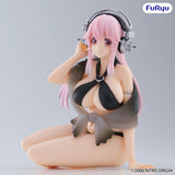 Noodle Stopper Figure Super Sonico -Swimsuit Black Color Ver.- (Pre Orden)