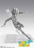 SH Figuarts Body Kun -Ken Sugimori Edition- Wireframe (Gray Color Ver.) (Pre Orden)