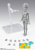SH Figuarts Body Chan -Ken Sugimori Edition- Wireframe (Gray Color Ver.) (Pre Orden)