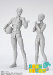 SH Figuarts Body Kun -Sports- Edition DX SET (Gray Color Ver.)